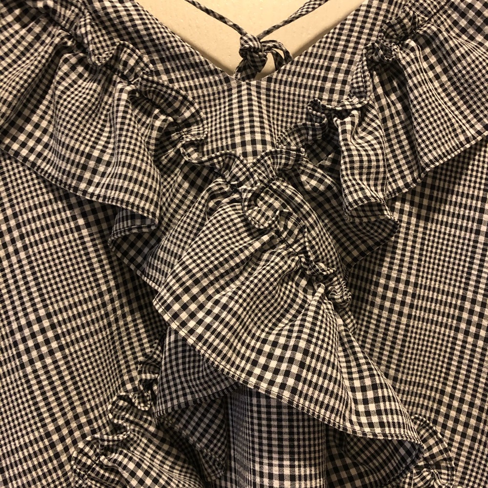 Check pattern blouse - Picture 4 of 4